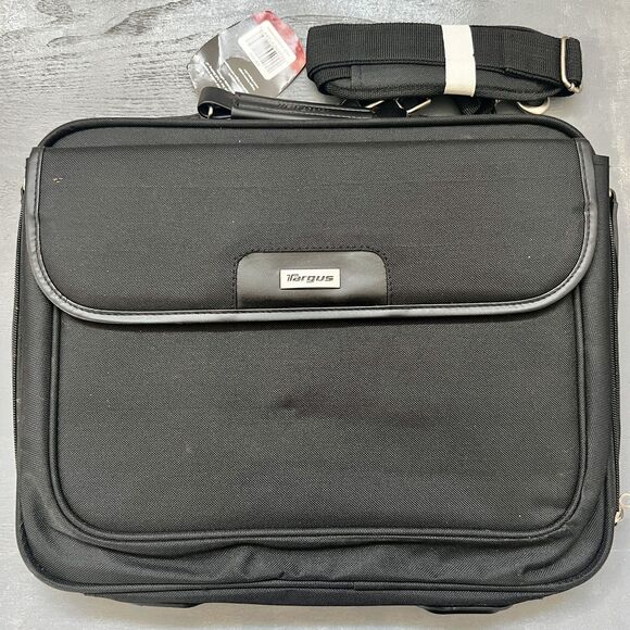 Targus Traditional Clamshell Notepac Laptop Case - GSA-OCN1 w/Shoulder Strap NEW - Picture 1 of 9